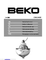 Beko CNA 34000 Instructions For Use Manual preview