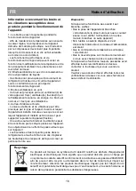 Preview for 23 page of Beko CNA29120 Instructions Manual