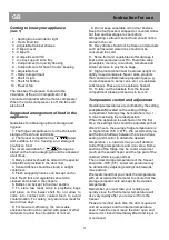 Preview for 10 page of Beko CNA29120S Instructions For Use Manual