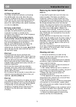 Preview for 12 page of Beko CNA29120T Instructions For Use Manual