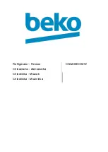 Beko CNA400EC0ZW User Manual preview