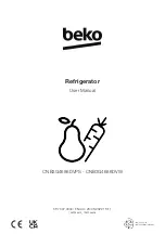 Preview for 1 page of Beko CNB3G4686DVPS User Manual