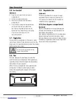 Preview for 21 page of Beko CNE520E23ZDX User Manual