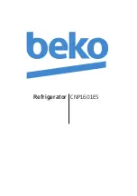 Beko CNP1601ES Manual preview