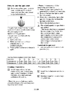 Preview for 23 page of Beko Cook68TGK Double Cavity User Manual