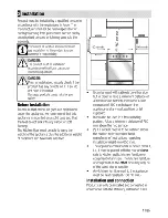 Предварительный просмотр 11 страницы Beko CS 46000 User Manual