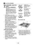 Preview for 15 page of Beko CS 58100 Manual