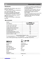 Preview for 30 page of Beko CS261CA-PBW10 Instructions For Use Manual