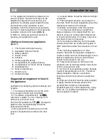 Preview for 9 page of Beko CSA 22002 - Instructions For Use Manual