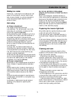 Preview for 11 page of Beko CSA 22002 - Instructions For Use Manual