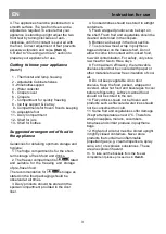 Preview for 10 page of Beko CSA 24032 Instructions Manual