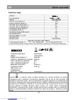 Preview for 45 page of Beko CSA 34000 VR Instructions For Use Manual