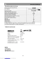 Preview for 55 page of Beko CSA 34000 VR Instructions For Use Manual