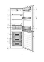 Preview for 5 page of Beko CSA24031X Manual