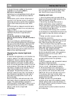 Preview for 12 page of Beko CSA31022 Instructions For Use Manual