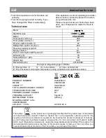 Preview for 16 page of Beko CSA38220D Instructions For Use Manual