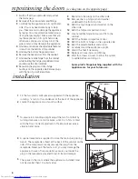 Preview for 6 page of Beko CSA4706FF Installation, Operating & Food Storage Instructions