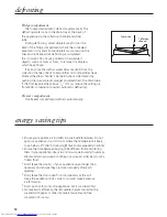 Preview for 12 page of Beko CSA4706FF Installation, Operating & Food Storage Instructions