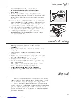 Preview for 15 page of Beko CSA4706FF Installation, Operating & Food Storage Instructions