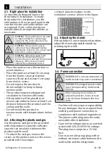 Preview for 39 page of Beko CSF5250M00W User Manual