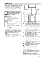 Предварительный просмотр 11 страницы Beko CSG 52000 DW User Manual