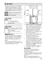 Предварительный просмотр 11 страницы Beko CSG 62000 D User Manual