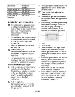 Предварительный просмотр 14 страницы Beko CSG 62110 D Manual