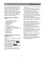 Preview for 9 page of Beko CSK321CA Instructions For Use Manual