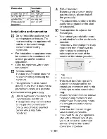 Preview for 12 page of Beko CSM 62321 D Manual