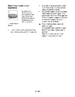 Preview for 20 page of Beko CSM 62321 D Manual