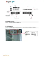 Предварительный просмотр 38 страницы Beko CSM 63320 DSL Service Manual