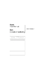 Предварительный просмотр 1 страницы Beko CSM 69300 G User Manual