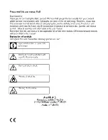 Preview for 2 page of Beko CSM 89500 GXP User Manual