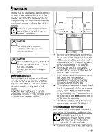 Предварительный просмотр 11 страницы Beko CSS 56000 User Manual