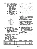 Preview for 22 page of Beko CSS 62110 D User Manual