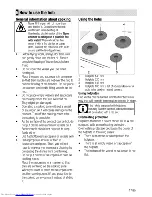 Предварительный просмотр 17 страницы Beko CSS 86001 G User Manual