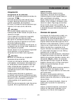 Preview for 25 page of Beko CVA34110 Instructions For Use Manual