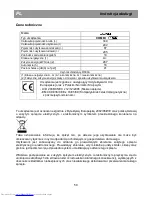 Preview for 55 page of Beko CVA34123X Instructions For Use Manual