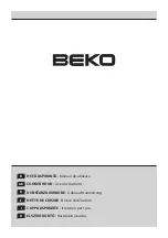 Beko CWB 6430 X User Instructions preview