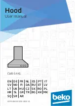 Preview for 1 page of Beko CWB 6441 User Manual