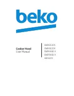 Preview for 1 page of Beko CWB 6610 X User Manual