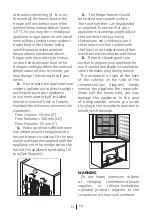 Preview for 12 page of Beko CXF825 B User Manual