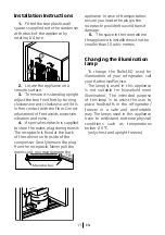 Preview for 12 page of Beko CXFG1691A User Manual