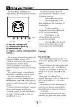 Preview for 14 page of Beko CXFP1582B User Manual