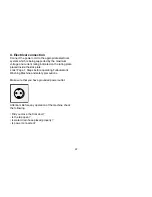 Предварительный просмотр 22 страницы Beko D 5061 B User Manual