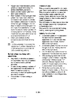 Preview for 8 page of Beko D 531 A User Manual