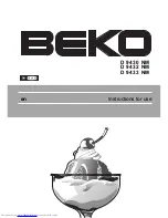 Beko D 9430 NM Instructions For Use Manual preview