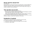 Preview for 2 page of Beko D1 5061 B Operation Manual