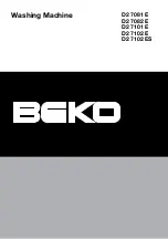 Beko D2 7081 E Owner'S Manual preview