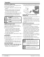 Preview for 16 page of Beko D4 9101 E User Manual